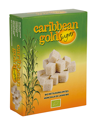 Carribean Gold Sucre de canne morceaux bio 500g